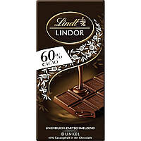 LINDT Lindor 60% cacao 100g. ( темний шоколад )