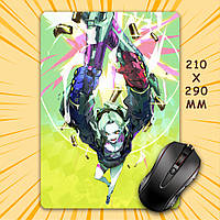 Килимок для мишки А4 - 210x290 мм Cyberpunk Edgerunners / Кіберпанк Ті, що біжать по краю