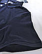 Теніска поло синя для чоловіків S, M тканина "лакоста", фото 4