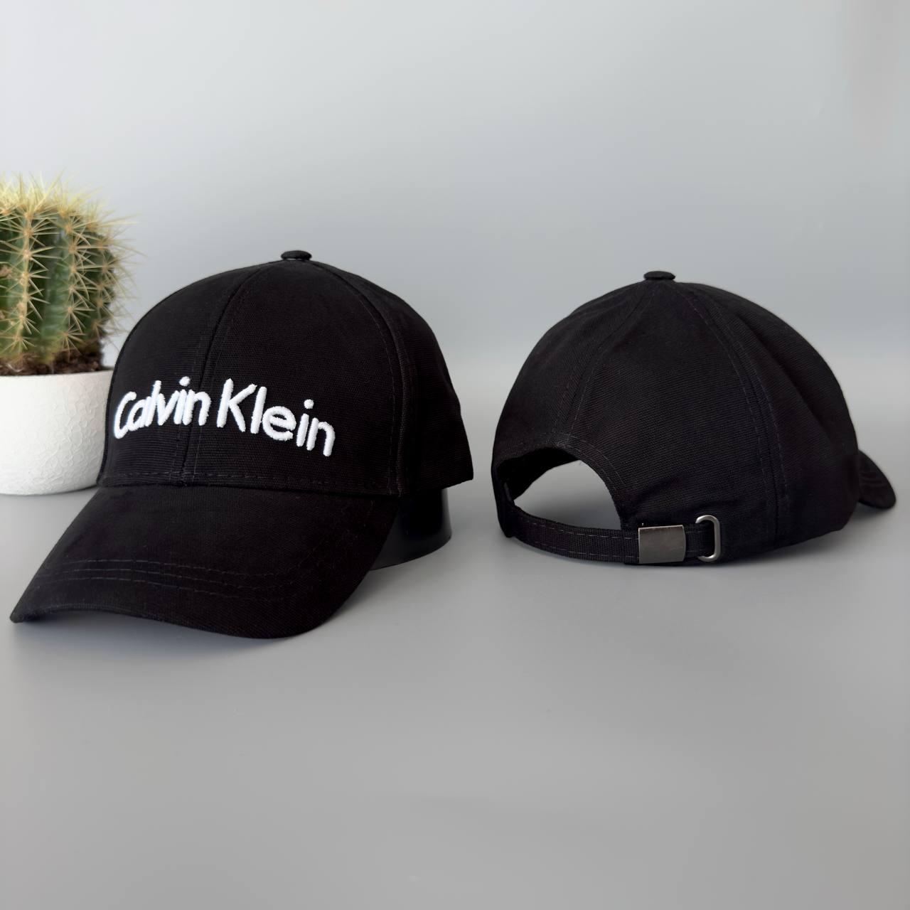 Кепка Calvin Klein бавовняна чоловіча жіноча Бейсболка Кельвін Кляйн на літо