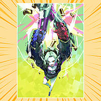Плакат А3 Аніме Cyberpunk Edgerunners / Кіберпанк Ті, що біжать по краю