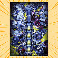 Плакат А4 Аніме Cyberpunk Edgerunners / Кіберпанк Ті, що біжать по краю 004