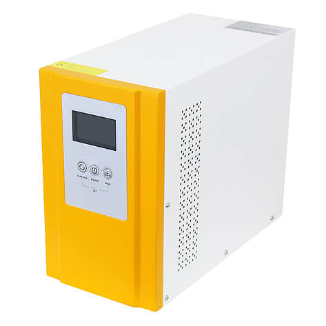 Гібридний інвертор (ДБЖ) WD-10212 з чистою синусоїдою під зовнішні акумуляторні батареї (1000W, 12V), фото 1
