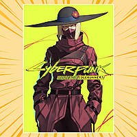 Плакат А4 Аніме Cyberpunk Edgerunners / Кіберпанк Ті, що біжать по краю 012