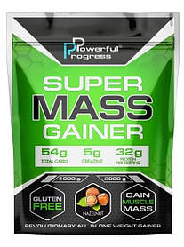 Гейнер Super Mass Gainer Hazelnut Powerful Progress, 2000 г