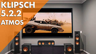 Домашній кінотеатр Klipsch RP-8000F II DOLBY ATMOS + Onkyo TX-RZ50