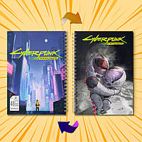 Скетчбук А5 48 арк. 150 гр.м² Cyberpunk Edgerunners / Кіберпанк Ті, що біжать по краю 017