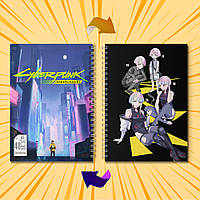 Скетчбук А5 48 арк. 150 гр.м² Cyberpunk Edgerunners / Кіберпанк Ті, що біжать по краю 022