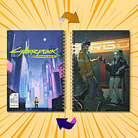 Скетчбук А5 48 арк. 150 гр.м² Cyberpunk Edgerunners / Кіберпанк Ті, що біжать по краю 024