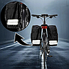 Велосумка штани на багажник велосипеда на 30л, 31,5х31,5 см / Велосипедна сумка на багажник, фото 7
