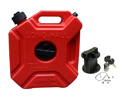 Каністра експедиційна для квадроциклів 5л (з кріпленням та замком)