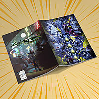 Зошит А5 48 арк. на скобі у клітинку 60 гр.м²  Cyberpunk Edgerunners / Кіберпанк Ті, що біжать по краю 004