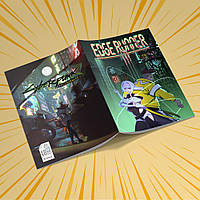 Зошит А5 48 арк. на скобі у клітинку 60 гр.м²  Cyberpunk Edgerunners / Кіберпанк Ті, що біжать по краю 014