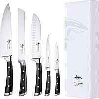 Набор ножей SHARK, профессиональный набор кухонных ножей для шеф-повара из 5 предметов