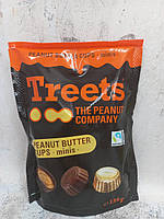 Шоколадные конфеты с арахисовой пастой Treets peanut butter cups