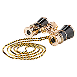 Театральний бінокль SIGETA TEATRUM C 3x25 (з ланцюжком) Black, фото 2