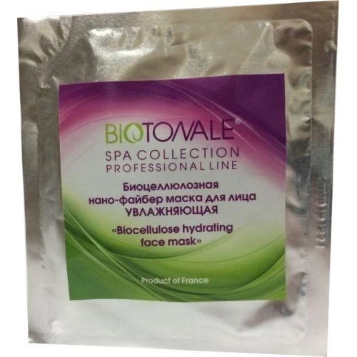 Біоцелюлозна нано-файбер маска для обличчя  (БІОКОЖА) Biotonale  1 шт