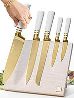 Набор кухонных ножей с магнитным держателем ножей STYLED SETTINGS