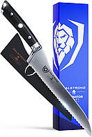 Dalstrong Serrated Offset Bread Knife - 8 inch - Gladiator Series Elite - Deli Knife - Forged German