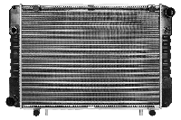 Радиатор охлаждения ГАЗ 2217, 2705, 3302, Газель 3-рядный алюминиевый LSA