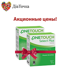 Акційні тест-смужки One Touch Select Plus