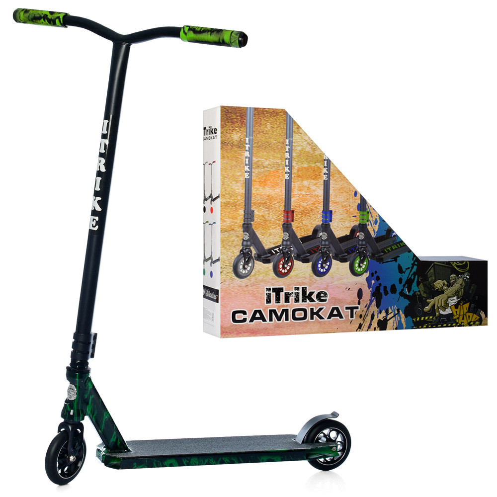 Трюковий самокат iTrike SR 2-068-5-WP3 для екстремального катання, кермо 89 см, фото 1