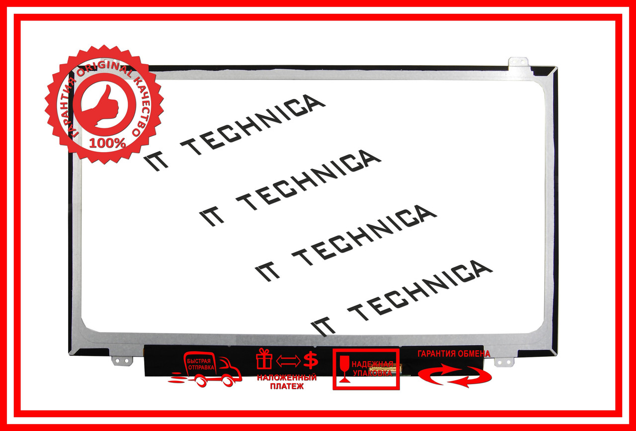 Матриця 14.0 FHD 1920x1080 40pin narrow, разъем справа, ушки LP140WF5(SP)(B2) матовая ТАЧСКРИН ОРИГІНАЛ, фото 1