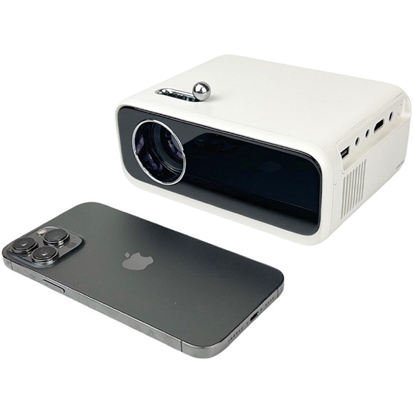 Портативний проектор мультимедійний для домашнього кінотеатру Wanbo Mini 720P 200 ANSI lm