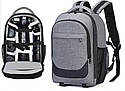 Рюкзак для фототехніки, дрона універсальний водонепроникний Сірий ( код: IBF073S ), фото 5