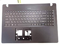 Топкейс / Верхня кришка з клавіатурою від ноутбука Acer TravelMate P215-41, P215-52, 6B.VLLN7.032 Оригінал від