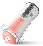 Мастурбатор SweetPleasure з режимами вібрації та аккумулятором, фото 3