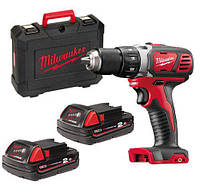 Дрель-шуруповерт MILWAUKEE M18 BDD-202C крутящий момент 50Нм 4933443555 ХИТ