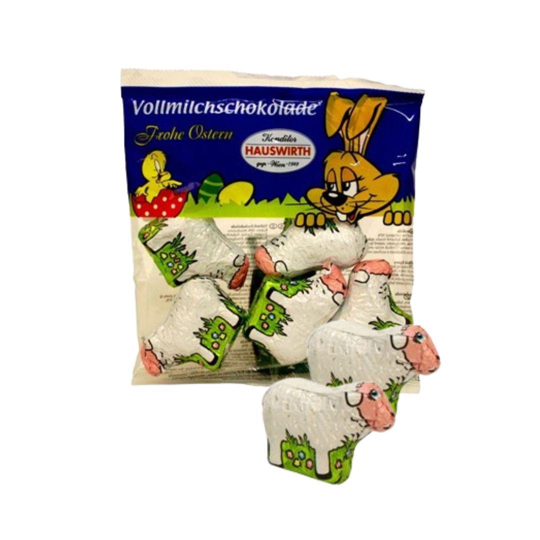 Шоколадні фігурки Hauswirth баранчики №2, 60 г, 30 уп/ящ