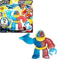 Фигурка тянучка Heroes of Goo Jit Zu Deep Goo Sea Tyro Double Goo Pack 42685