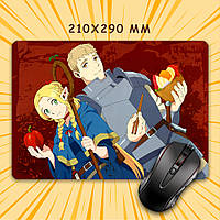 Килимок для мишки А4 - 210x290 мм Delicious in Dungeon / Підземелля смакоти 005