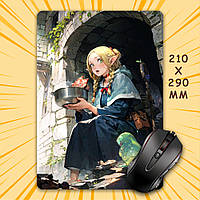 Килимок для мишки А4 - 210x290 мм Delicious in Dungeon / Підземелля смакоти 008
