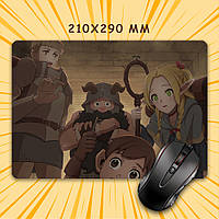 Килимок для мишки А4 - 210x290 мм Delicious in Dungeon / Підземелля смакоти 018