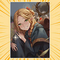 Плакат А3 Аніме Delicious in Dungeon / Підземелля смакоти