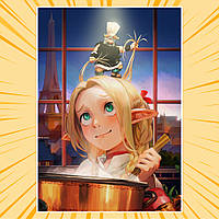 Плакат А4 Аніме Delicious in Dungeon / Підземелля смакоти 004