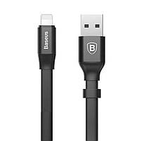 Оригінальний Кабель Baseus Nimble Portable Cable For Apple для iPhone 23CM Black, фото 8