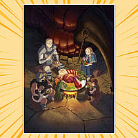 Плакат А4 Аніме Delicious in Dungeon / Підземелля смакоти 013