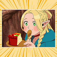 Плакат А4 Аніме Delicious in Dungeon / Підземелля смакоти 020