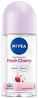 Дезодорант шариковый женский Nivea Fresh Cherry 50 мл (4006000008004)