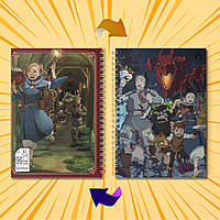 Скетчбук А5  96 л. 60-65 гр.м² Delicious in Dungeon / Підземелля смакоти 002