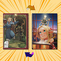 Скетчбук А5  96 л. 60-65 гр.м² Delicious in Dungeon / Підземелля смакоти 004