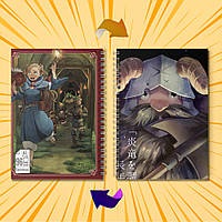Скетчбук А5  96 л. 60-65 гр.м² Delicious in Dungeon / Підземелля смакоти 010