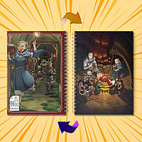 Скетчбук А5  96 л. 60-65 гр.м² Delicious in Dungeon / Підземелля смакоти 013