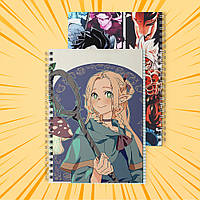 Зошит А5 48 арк. на пружині у клітинку 60 гр.м² Delicious in Dungeon / Підземелля смакоти 015