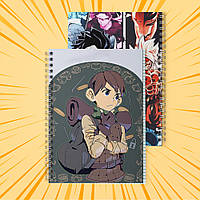 Зошит А5 48 арк. на пружині у клітинку 60 гр.м² Delicious in Dungeon / Підземелля смакоти 016