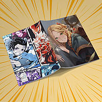 Зошит А5 48 арк. на скобі у клітинку 60 гр.м² Delicious in Dungeon / Підземелля смакоти